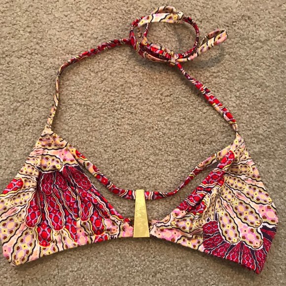 Bikini Top with metal detail - Picture 1 of 3